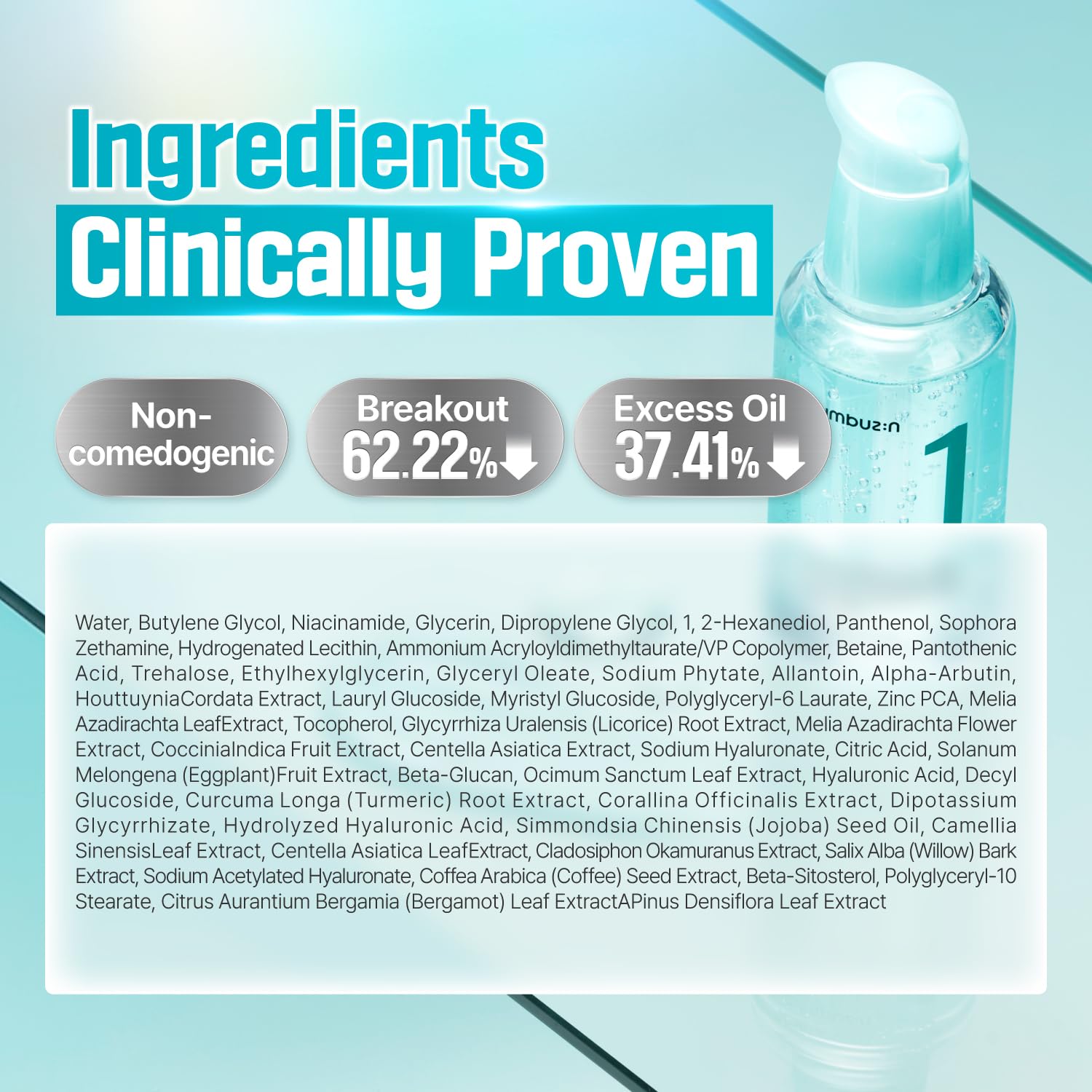 numbuzin No.1 Serum – Pantothenic B5 Active Soothing Serum 1.69 fl. oz. - Fox|Pharma