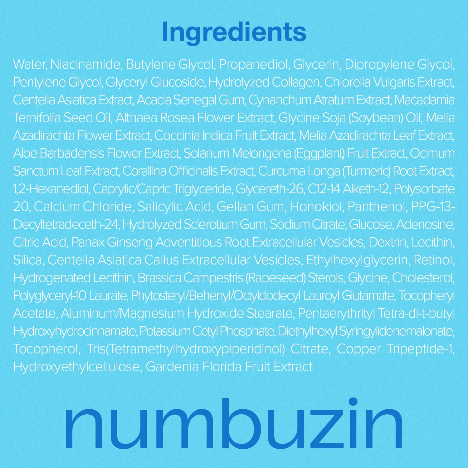 numbuzin No.3 Retinol Serum – Blue Bio - Retinol Pore Refining Serum 1.01 fl.0z. - Fox|Pharma