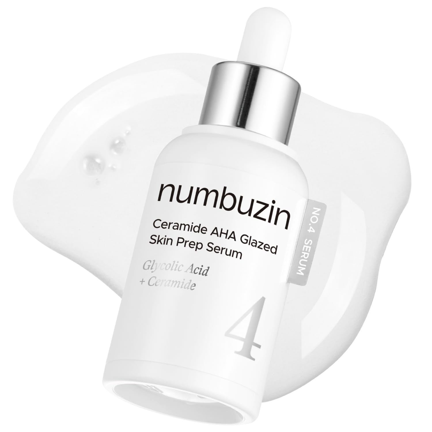 numbuzin No.4 Serum – Ceramide AHA Glazed Skin Prep Serum 1.01 fl.oz - Fox|Pharma