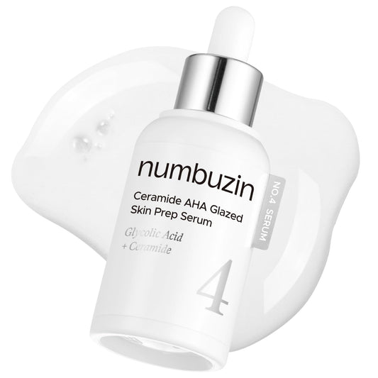 numbuzin No.4 Serum – Ceramide AHA Glazed Skin Prep Serum 1.01 fl.oz - Fox|Pharma