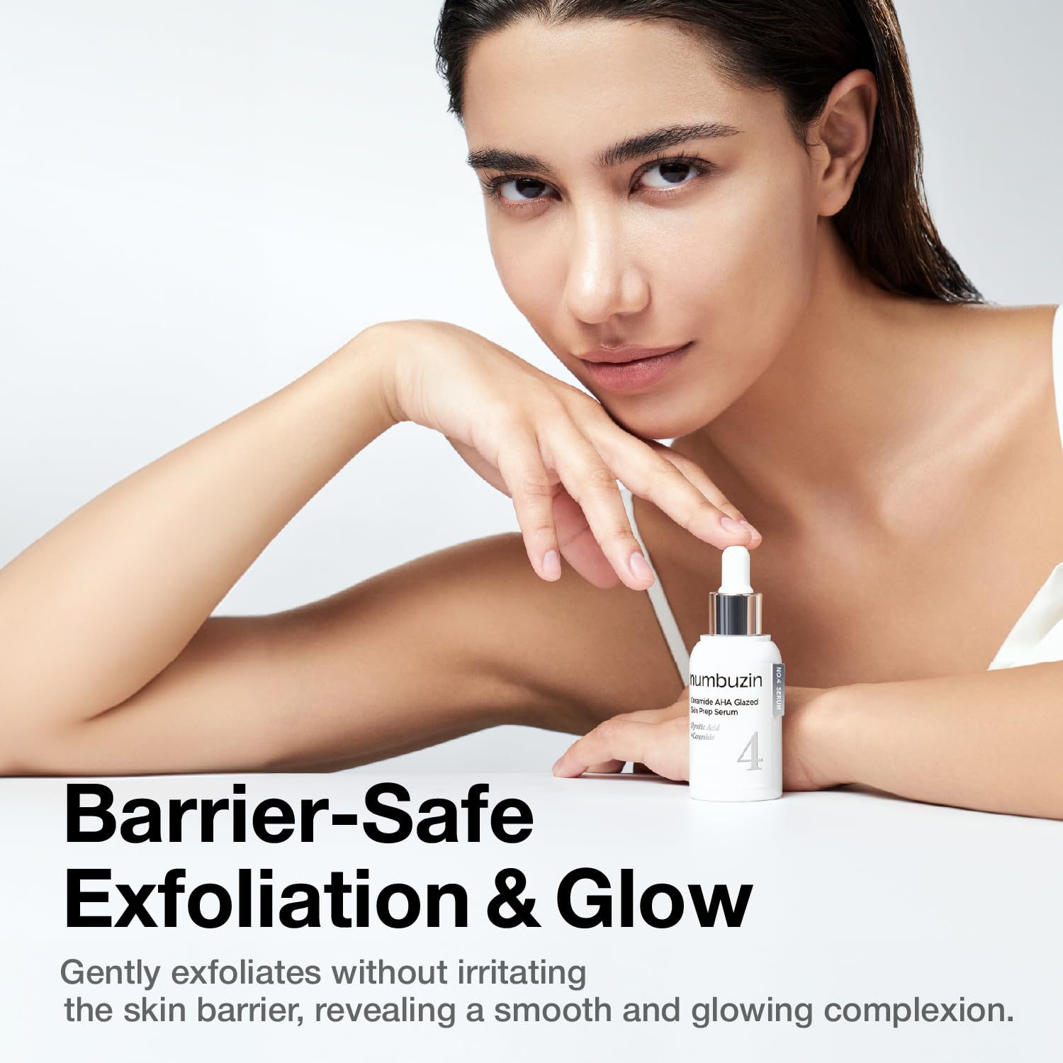 numbuzin No.4 Serum – Ceramide AHA Glazed Skin Prep Serum 1.01 fl.oz - Fox|Pharma