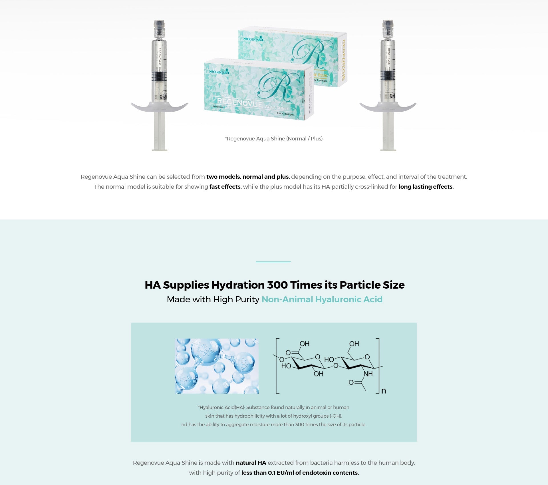 Regenovue Aqua Shine Plus 3X3ml - Fox|Pharma