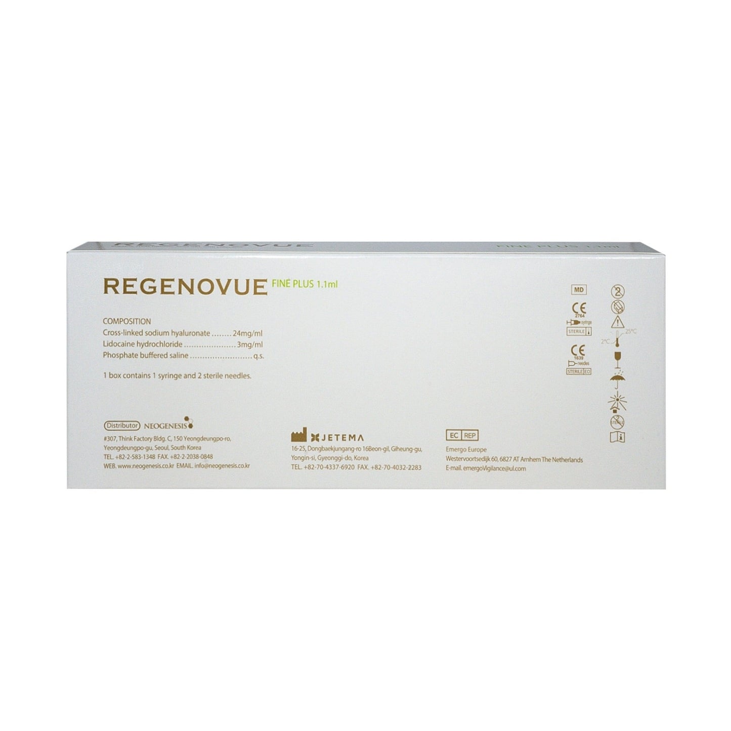 Regenovue Fine Plus 1X1.1ml - Fox|Pharma