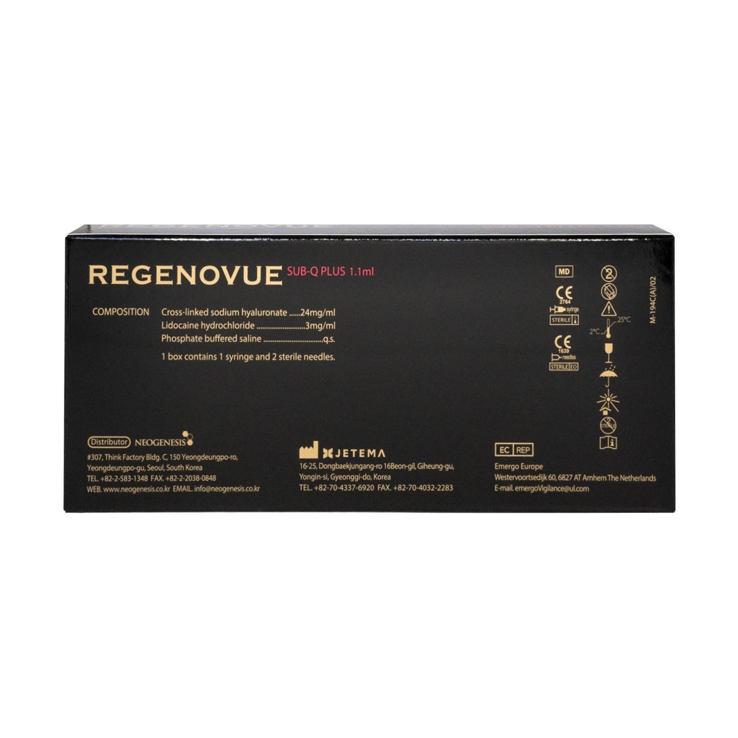 Regenovue Sub-Q Plus 1X1.1ml - Fox|Pharma