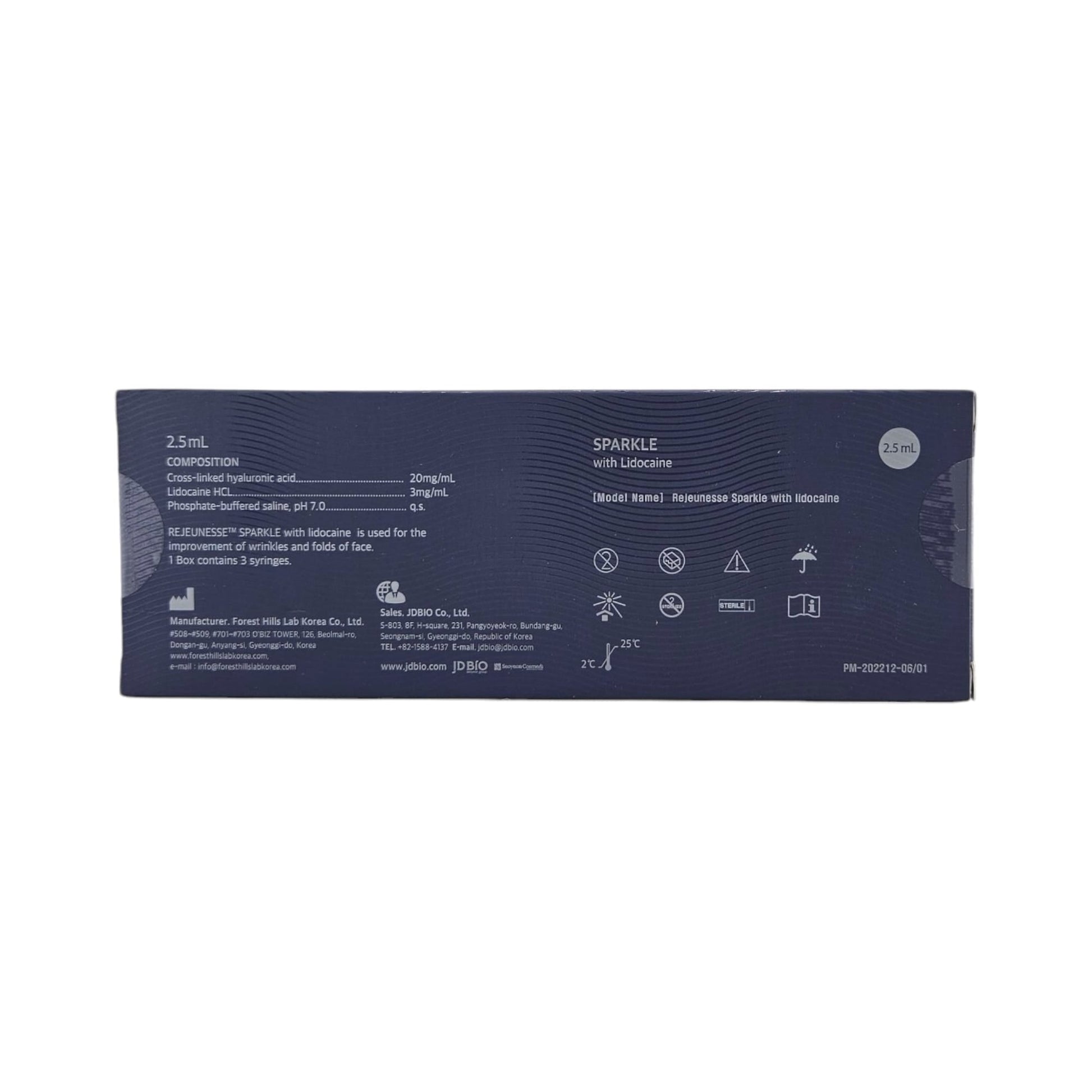 Rejeunesse sparkle 3X2.5ml - Fox|Pharma