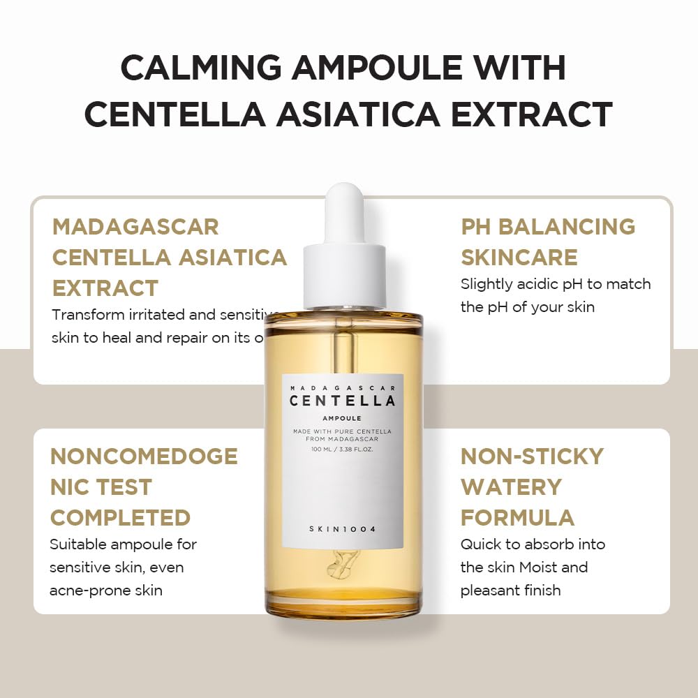 SKIN1004 MADAGASCAR CENTELLA AMPOULE 3.38 fl.oz/100ML - Fox|Pharma