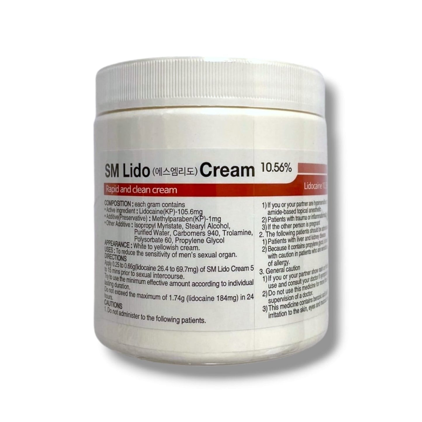 SM lido cream 10.56% 500g - Fox|Pharma