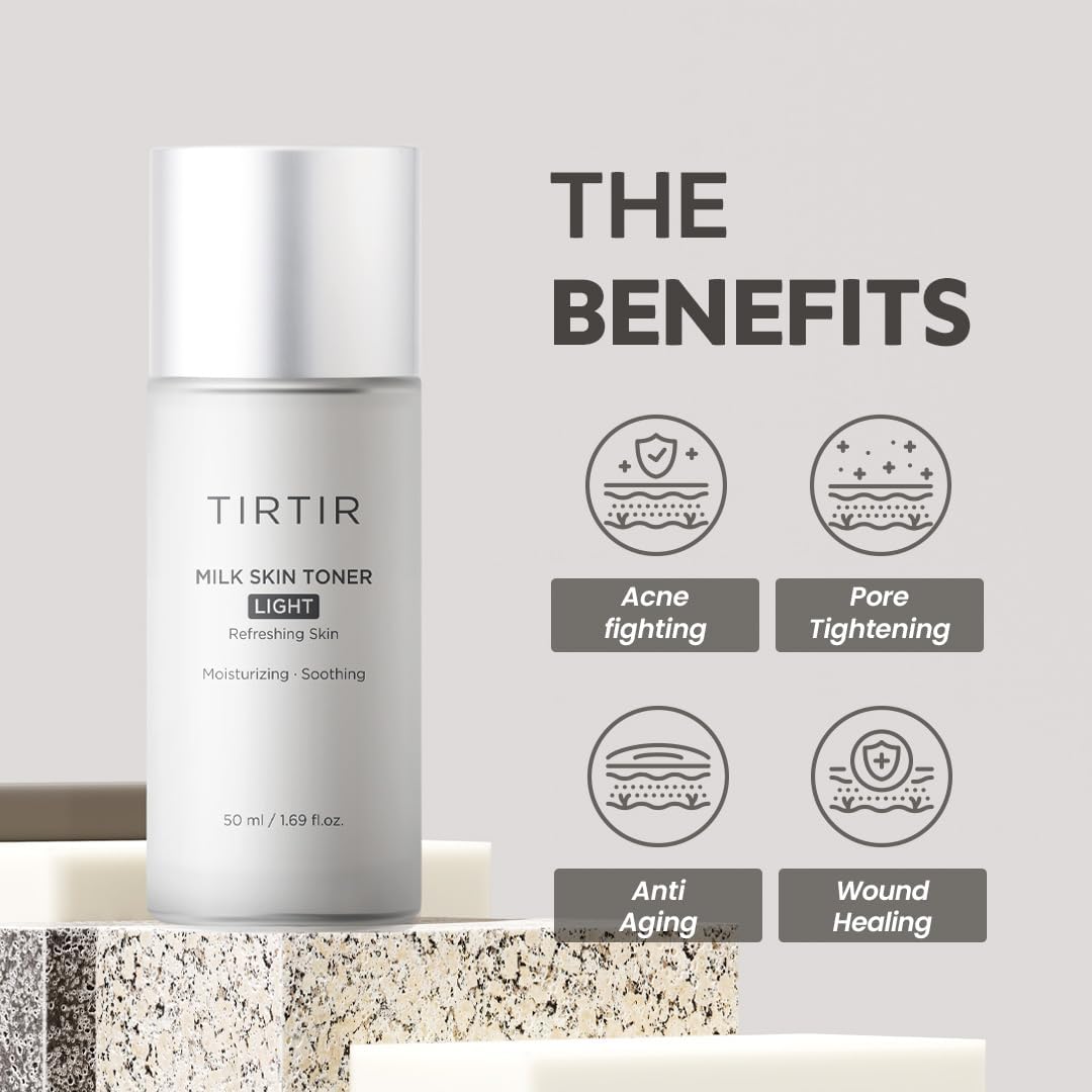 TIRTIR MILK SKIN TONER LIGHT 50ML - Fox|Pharma