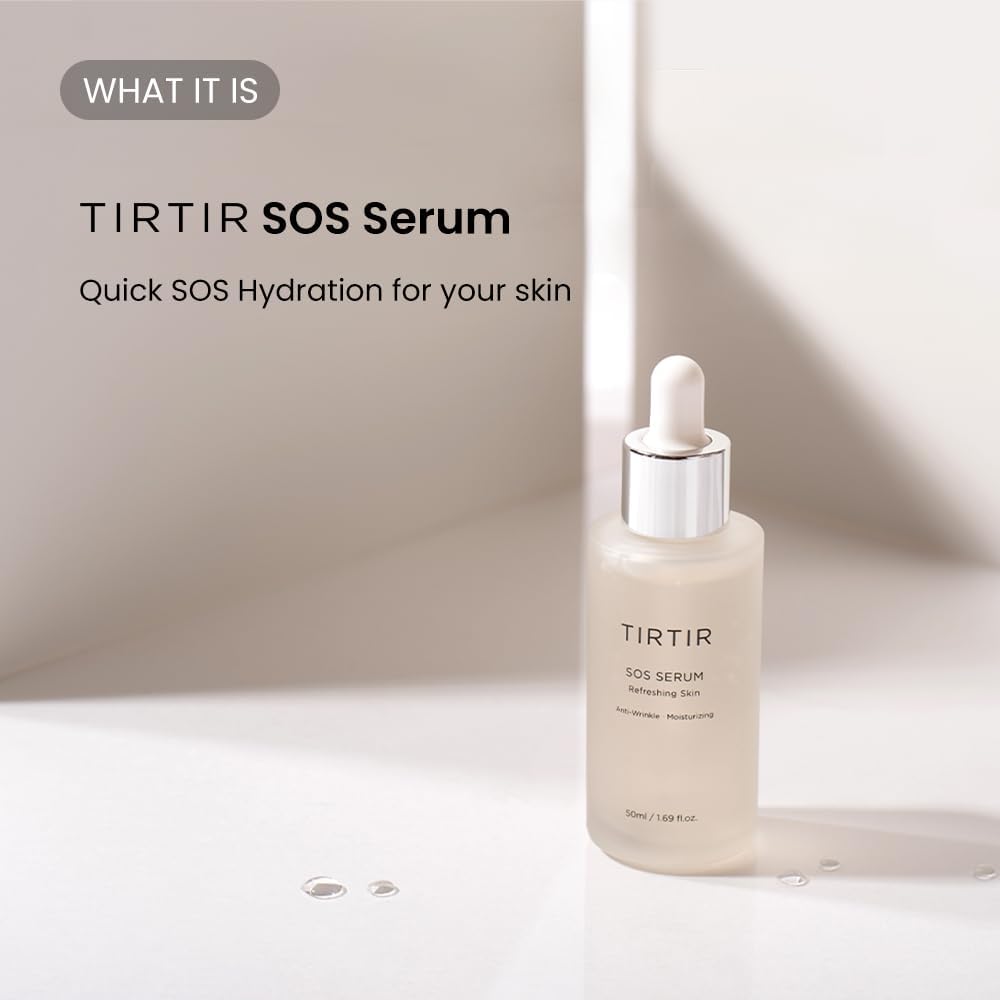 TIRTIR SOS Serum – Radiant Glow Boosting Face Serum 1.69 fl.oz. 50ml - Fox|Pharma